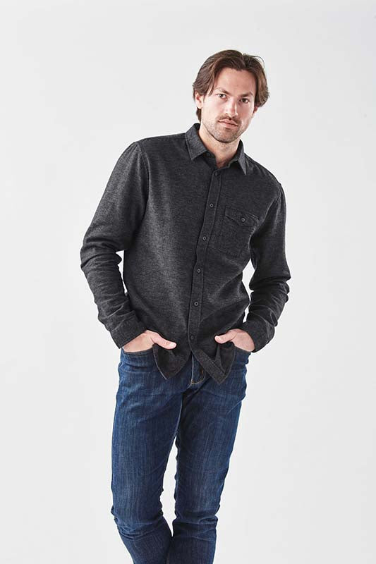 Men's Dockyard Long Sleeve Twill Shirt - STORMTECH Australia