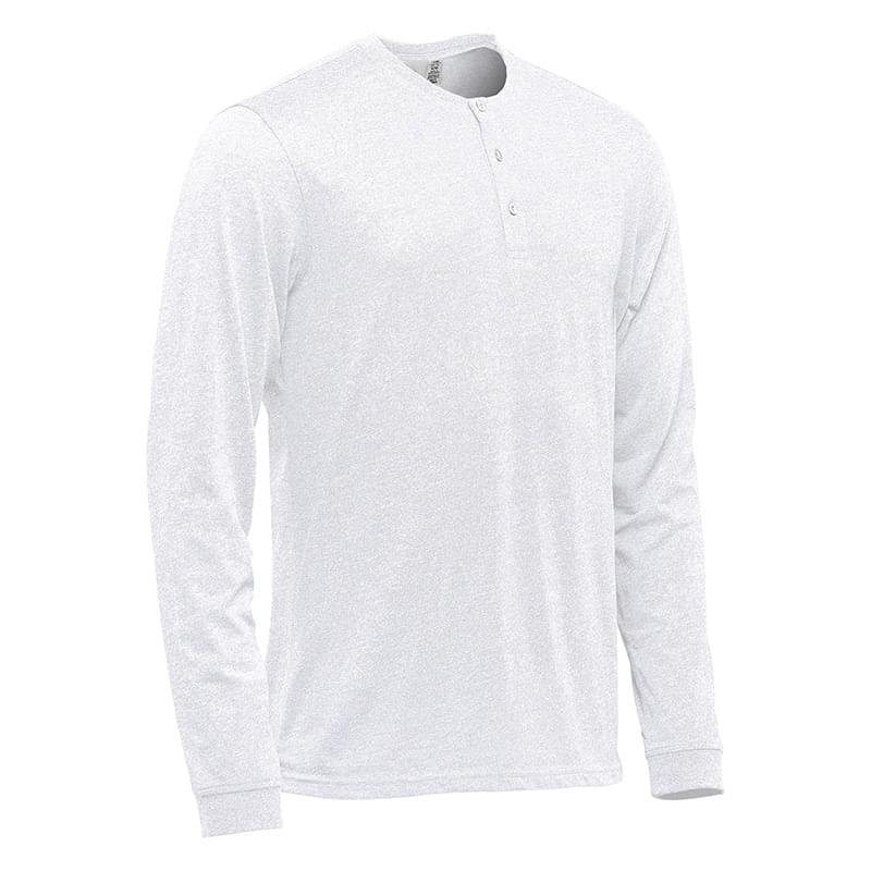 Men's Torcello L/S Henley Tee - Stormtech Australia