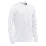 Men's Torcello L/S Henley Tee - Stormtech Australia