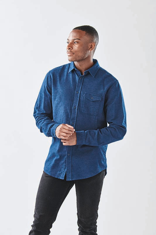 Men's Dockyard Long Sleeve Twill Shirt - STORMTECH Australia