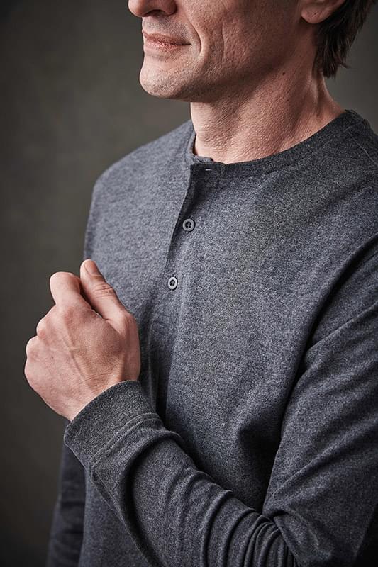 Men's Torcello L/S Henley Tee - Stormtech Australia