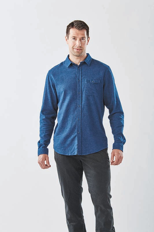 Men's Dockyard Long Sleeve Twill Shirt - STORMTECH Australia