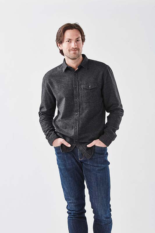 Men's Dockyard Long Sleeve Twill Shirt - STORMTECH Australia