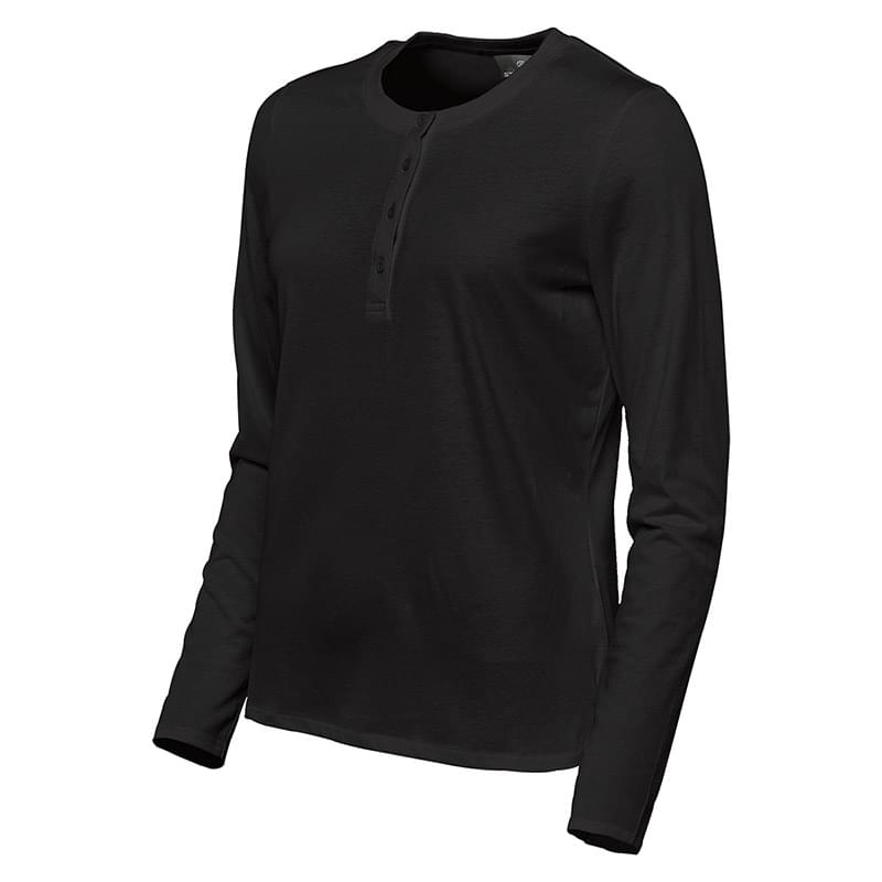 Women's Torcello L/S Henley Tee - Stormtech Australia