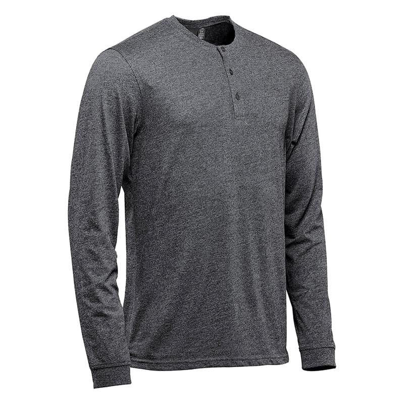 Men's Torcello L/S Henley Tee - Stormtech Australia