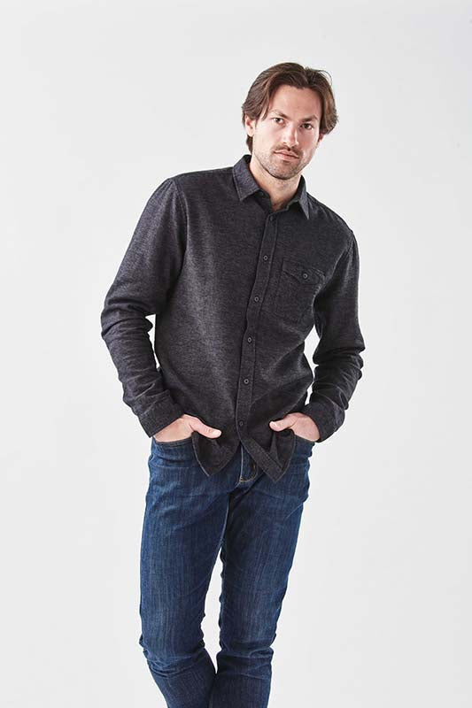 Men's Dockyard Long Sleeve Twill Shirt - STORMTECH Australia